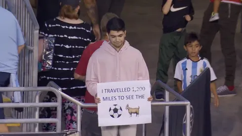 Messi ni siquiera estaba convocado