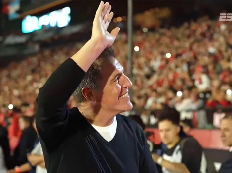 ¡Ídolo! Berizzo se luce en el adiós de Maxi Rodríguez