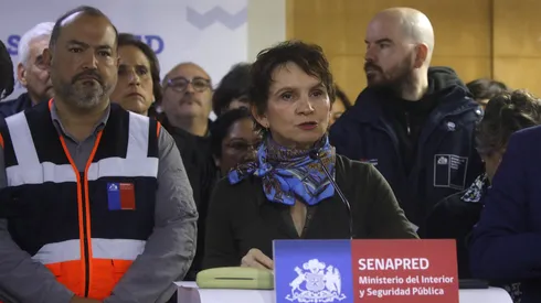 La ministra del Interior, Carolina Tohá, encabeza una reunión del Comité Nacional para la Gestión del Riesgo de Desastres (Cogrid).