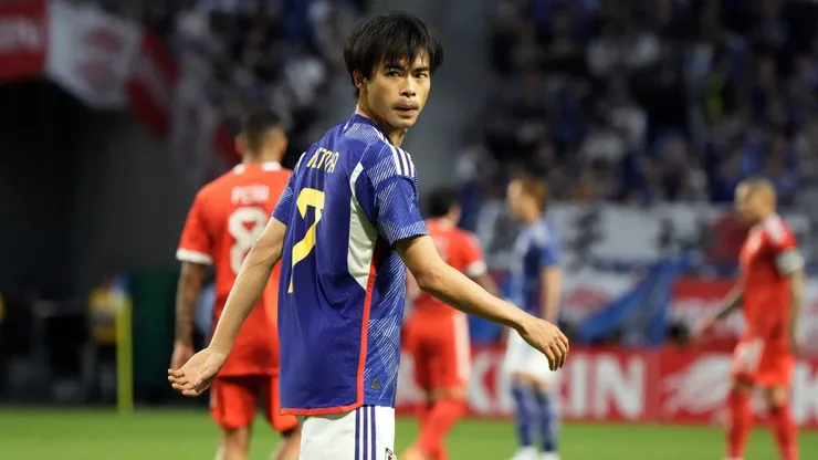 Kaoru Mitoma se anotó con un gol, una asistencia y una declaración mal traducida ante Perú.