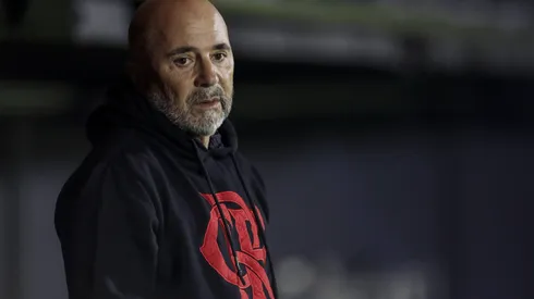 Jorge Sampaoli sufrió una dura derrota con Flamengo.
