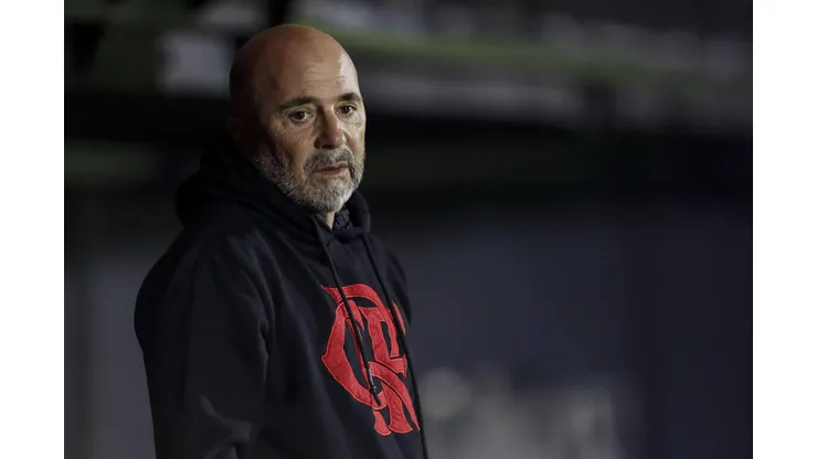 Jorge Sampaoli sufrió una dura derrota con Flamengo.