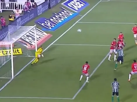 Kuscevic se pierde solo el empate de Coritiba ante Inter en los 90'