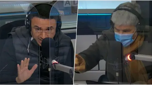 Guarello repasa el round con Cagigao.