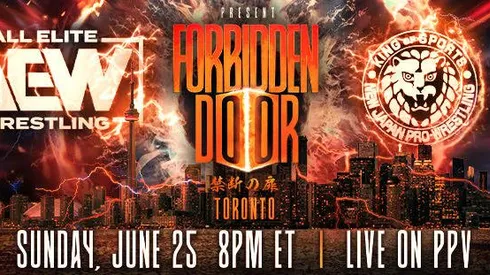 AEW y NJPW se verán las caras en la edición 2023 de Forbidden Door.