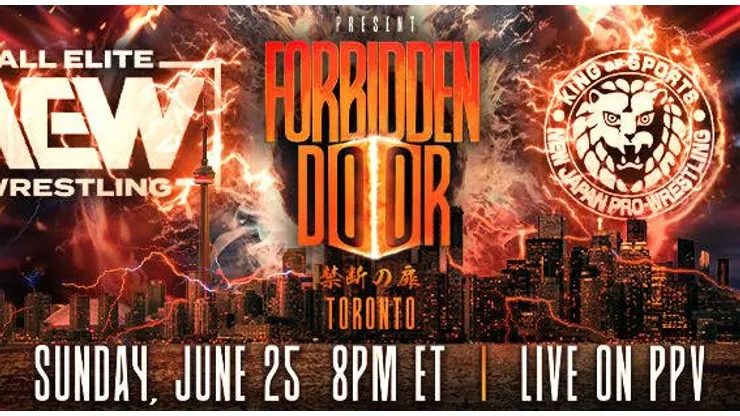 AEW y NJPW se verán las caras en la edición 2023 de Forbidden Door.