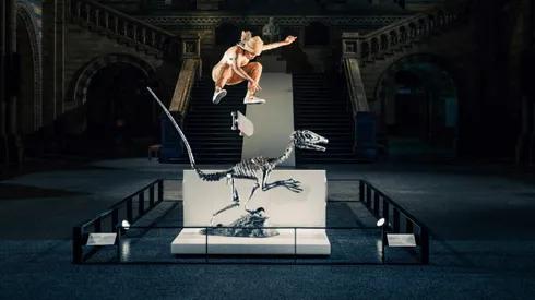 Letícia Bufoni, ícono del skate, tuvo su propia noche en el Museo, pero en el de Historia Natural de Londres.