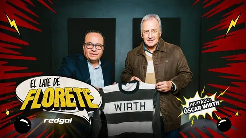 En un nuevo Late de Florete, Paulo Flores recibe al legendario portero nacional Óscar Wirth.