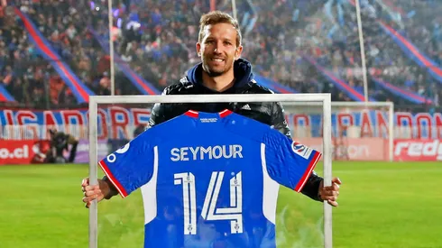 Seymour jugó 195 partidos en Universidad de Chile.