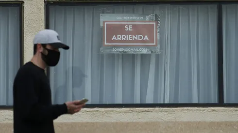 Cartel de arriendo