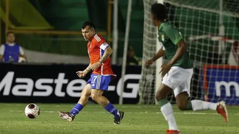 Gary Medel fue el capitán de la Roja.