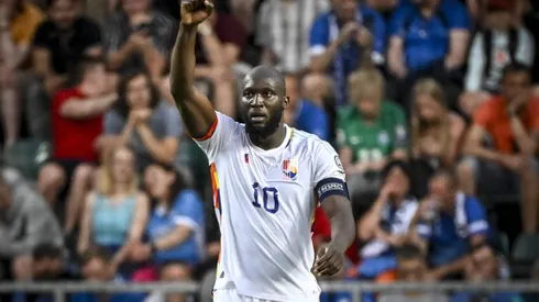 Romelu Lukaku fue el capitán de Bélgica luego de la tremenda polémica con Thibaut Courtois, quien no estuvo presente.