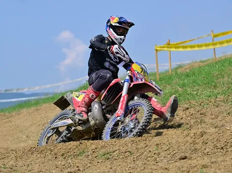 Benjamín Herrera sigue en el top del Campeonato Italiano de Enduro