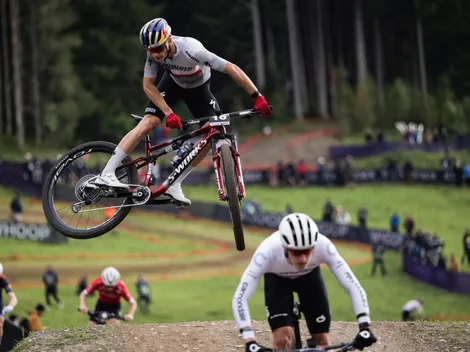 El gran desempeño de Martín Vidaurre en la Copa del Mundo UCI