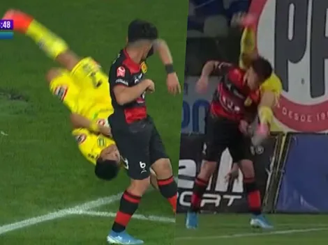 Primera B disfrazada de WWE: jugada de lucha libre se vuelve viral