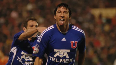 Juan Manuel Olivera en su paso por la U donde fue campeón.