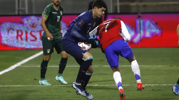 Lampe fue el arquero de Bolivia en el último duelo que jugaron ante la Roja, el 1 de febrero del año pasado por las eliminatorias rumbo a Qatar 2022.