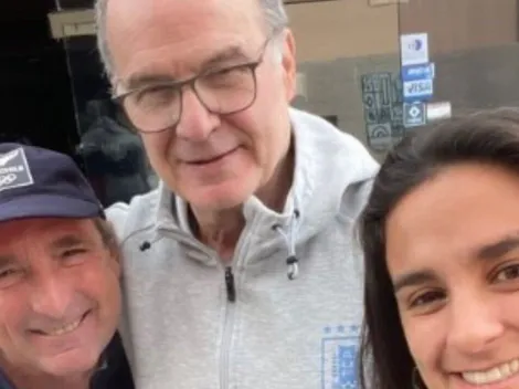 Corazón de chileno: la visita de Bielsa a Las Diablas