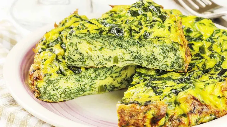 Receta de tortilla de acelgas fácil y rápida en casa