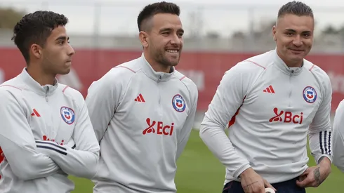 Zaldivia con La Roja