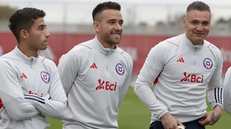 Zaldivia con La Roja