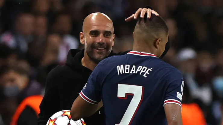 Guardiola descarta a Mbappé.