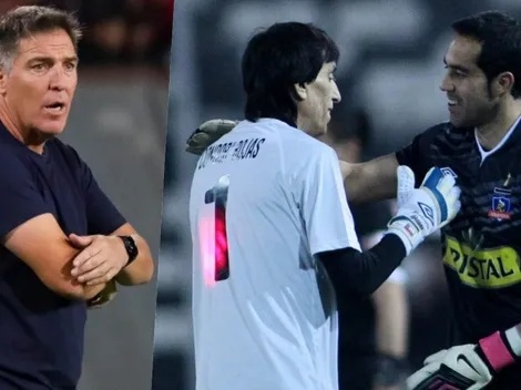 Cóndor Rojas apunta a Berizzo y se cuadra con Claudio Bravo