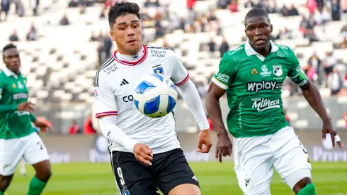 Damián Pizarro tuvo un gran partido ante Deportivo Cali