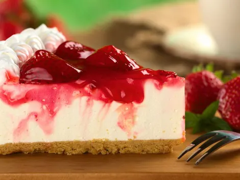 Receta de Cheesecake de Frutilla para el Día del Padre