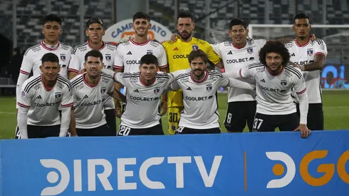 Formación y citados de Colo Colo contra Deportivo Cali.