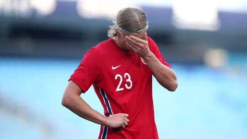 Erling Haaland no consigue darle un triunfo de local a su selección.