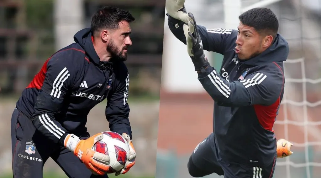 De Paul y Cortés se pelean el arco de Colo Colo.