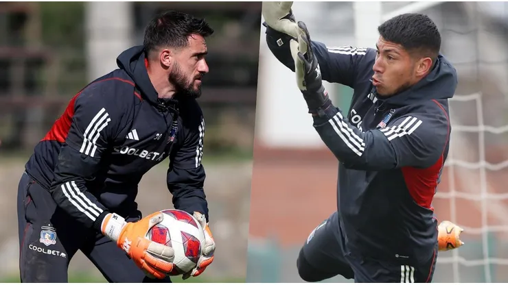 De Paul y Cortés se pelean el arco de Colo Colo.