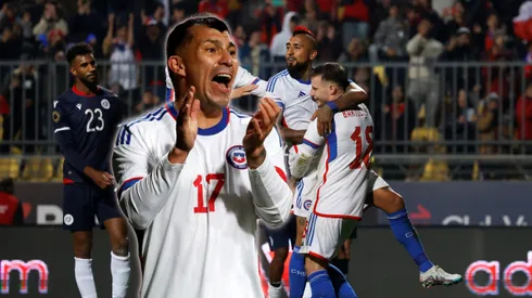 Bruno Barticciotto logró reponerse de un fallo claro gracias al apoyo de Arturo Vidal y Gary Medel.