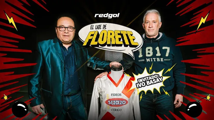 Ivo Basay fue el primer invitado del nuevo ciclo de El Late de Florete, junto a Paulo Flores en RedGol.