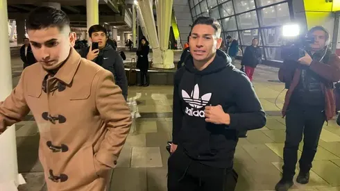 El Torta ya está en Chile para hacerse los exámenes médicos