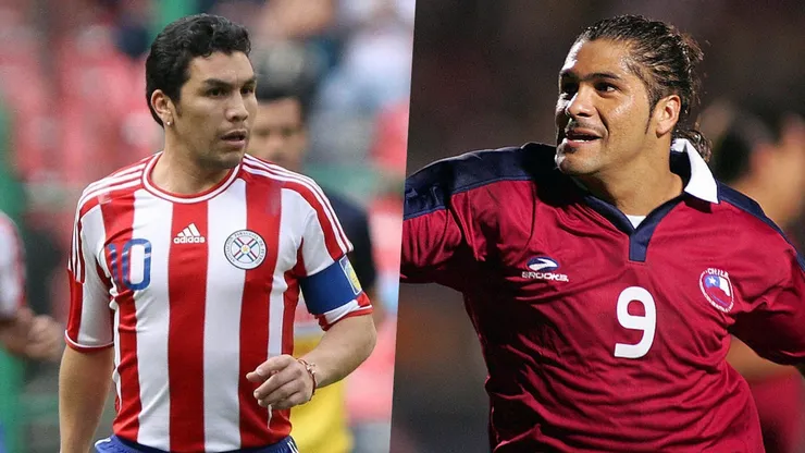 Salvador Cabañas y Reinaldo Navia