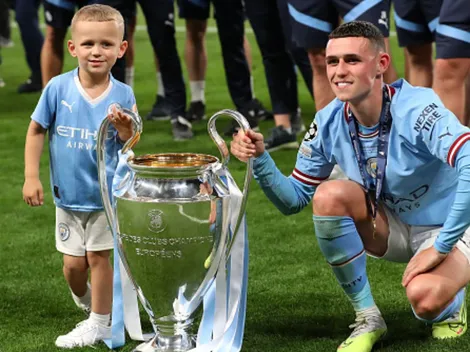 "El Wey": ¿Por qué el hijo de Phil Foden se luce como un meme?