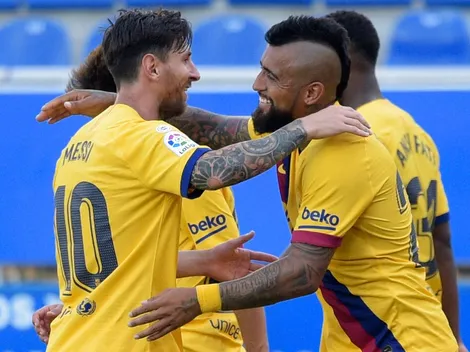 ¿Junto a Messi? Prensa brasileña instala a Vidal en la MLS