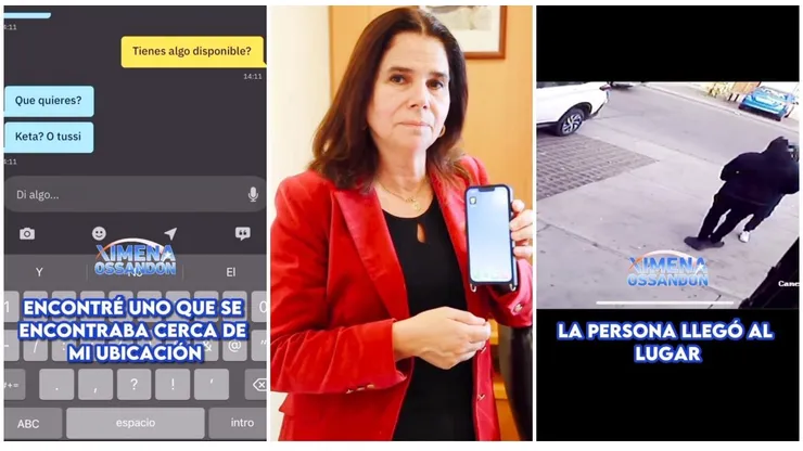 Ximena Ossandón explicó cómo se compran drogas por la app Grindr.