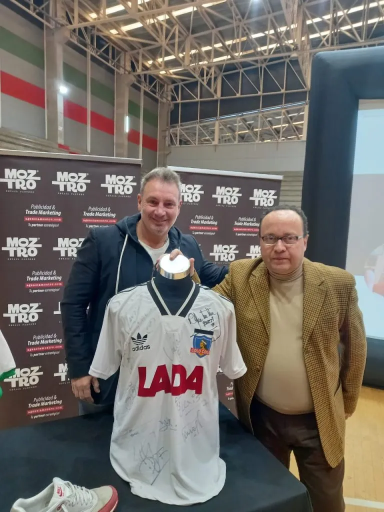 Marcelo Barticciotto junto a nuestro querido Paulo Flores en la charla “Juntos, pero revueltos”.