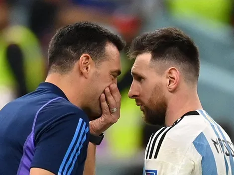 Scaloni le hace un queque a Messi y revela el secreto de su éxito