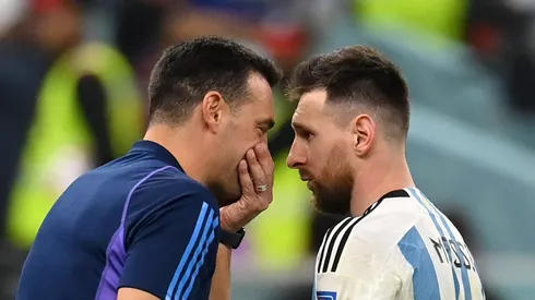 Lionel Scaloni llenó de elogios a su tocayo, el legendario Lionel Messi.