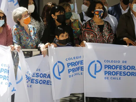 ¿En dónde será la marcha del Colegio de Profesores?