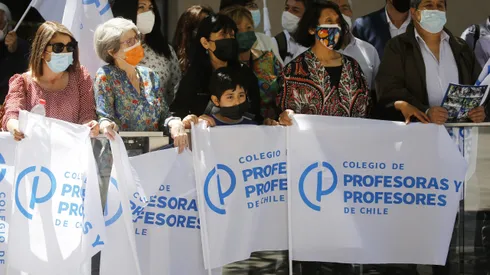 Marcha del Colegio de Profesores