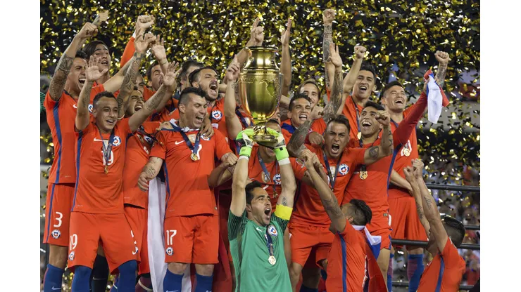 Edson Puch es campeón de América con la Roja.