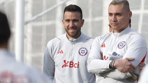 Zaldivia es pura alegría en la Roja.