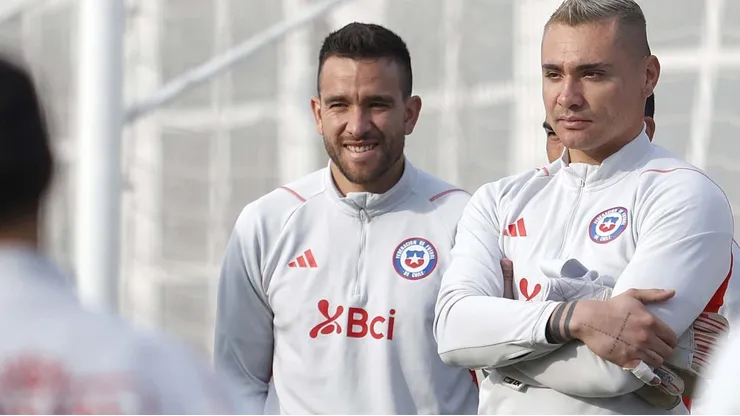 Zaldivia es pura alegría en la Roja.