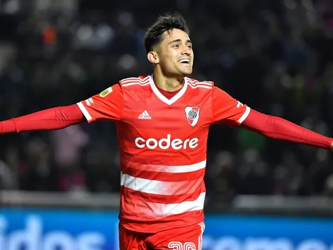 El Pibe Solari la rompe con gol y asistencia en River
