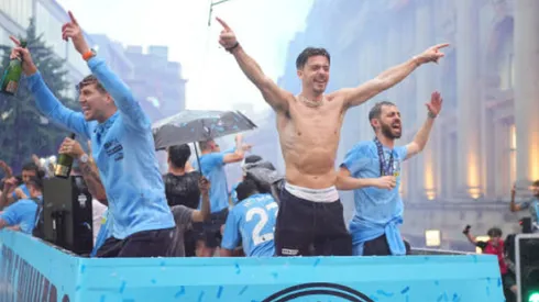 Jack Grealish ha disfrutado de la fiesta eterna del Manchester City campeón de la Champions League por primera vez en su historia.